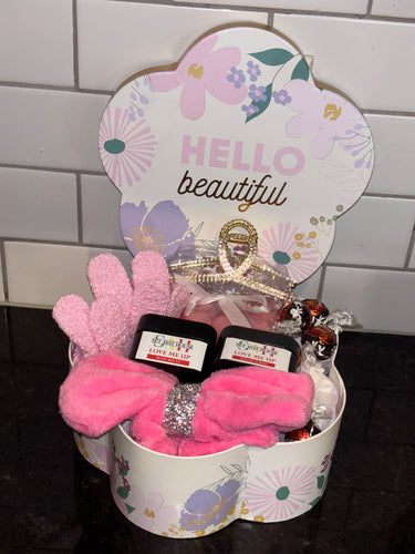 Holiday Home Spa Gift Basket
