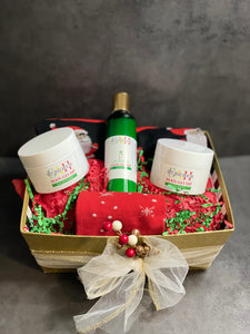 Holiday Home Spa Gift Basket